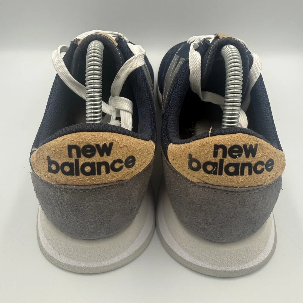 New Balance UL420RA2 Mens Size 8 Lifestyle Sneakers Suede Mesh Navy Blue Grey